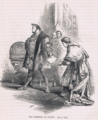 The dismissal of Wolsey 1530 by Gordon Frederick Browne